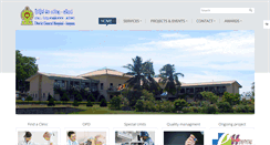 Desktop Screenshot of ghampara.gov.lk
